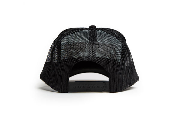 2DEAD BOYZ PUFF EMBROIDERED TRUCKER CAP.