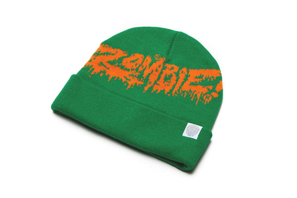 ZOMBIE! JACQUARD KNIT BEANIE.