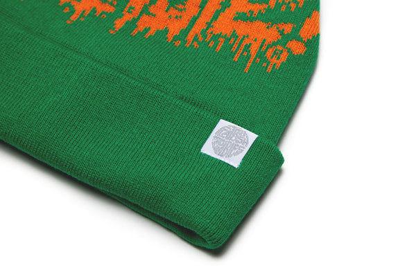 ZOMBIE! JACQUARD KNIT BEANIE.