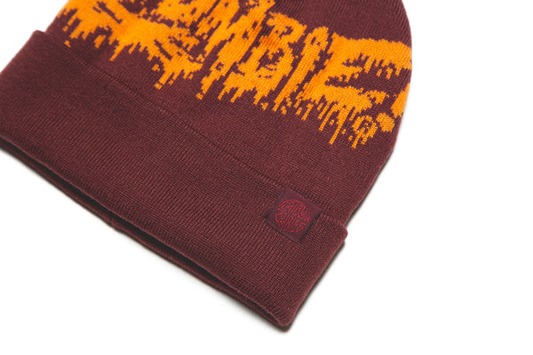 ZOMBIE! JACQUARD KNIT BEANIE.
