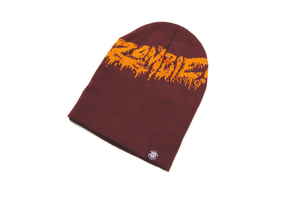ZOMBIE! JACQUARD KNIT BEANIE.