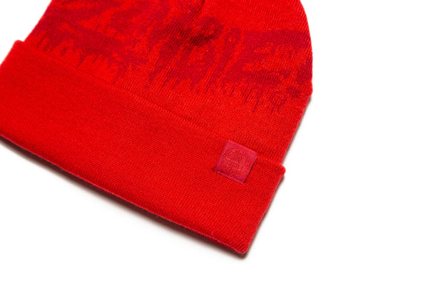 ZOMBIE! JACQUARD KNIT BEANIE.