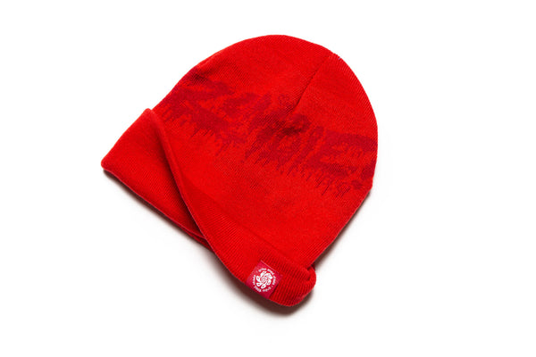 ZOMBIE! JACQUARD KNIT BEANIE.