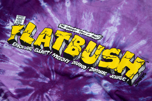 COMIC CON DEADSTOCK TIE DYE ZOMBIE! T-SHIRT.